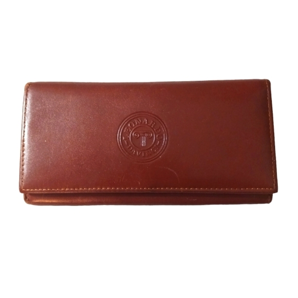 Leonardo da Vinci Brown Leather Wallet - Picture 1 of 13